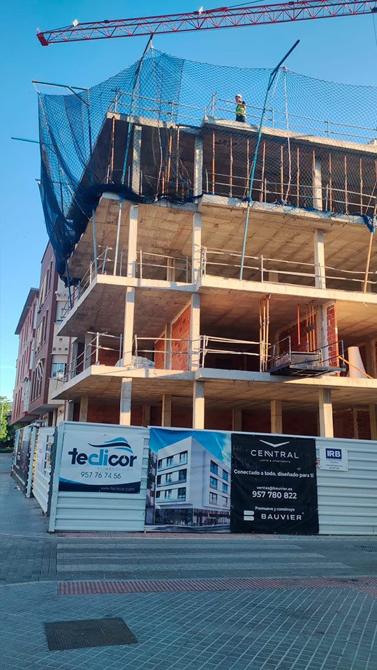 Avance de obra de Central - Bauvier